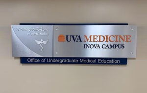 UVA Medicine Inova Campus sign