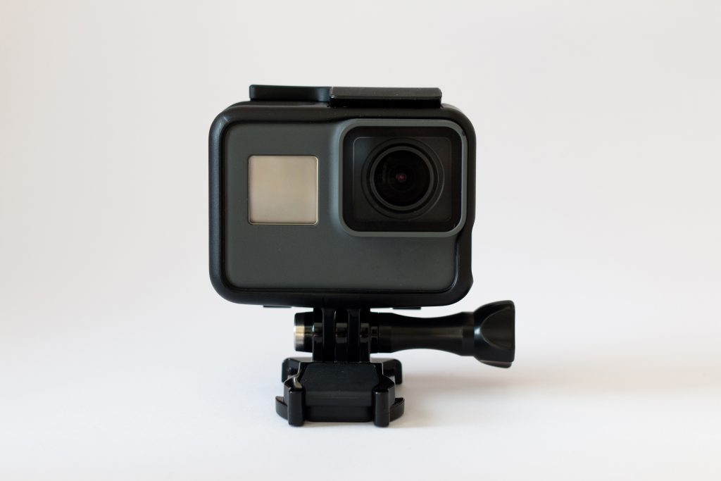 Photo showing GoPro camera