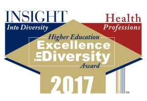 Higher Education Excellence in Diversity award 2017