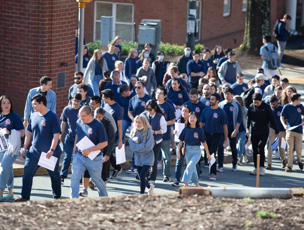 UVA School of Medicine, MD Program Match Day Celebrations 2022