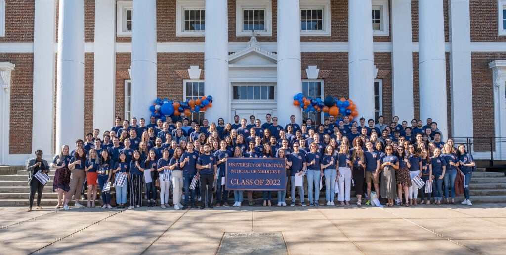 UVA School of Medicine, MD Program Match Day Celebrations 2022