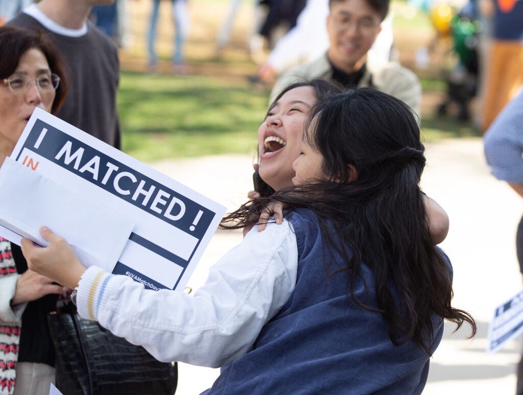 UVA School of Medicine, MD Program Match Day Celebrations 2022