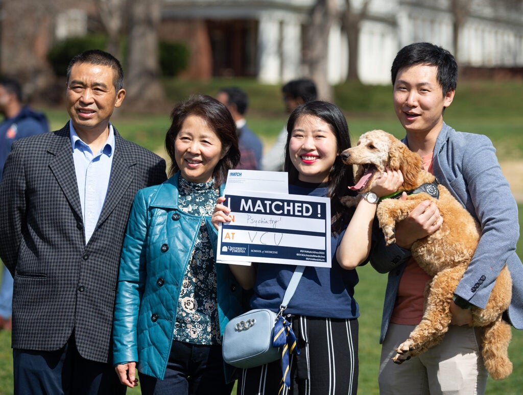 UVA School of Medicine, MD Program Match Day Celebrations 2022