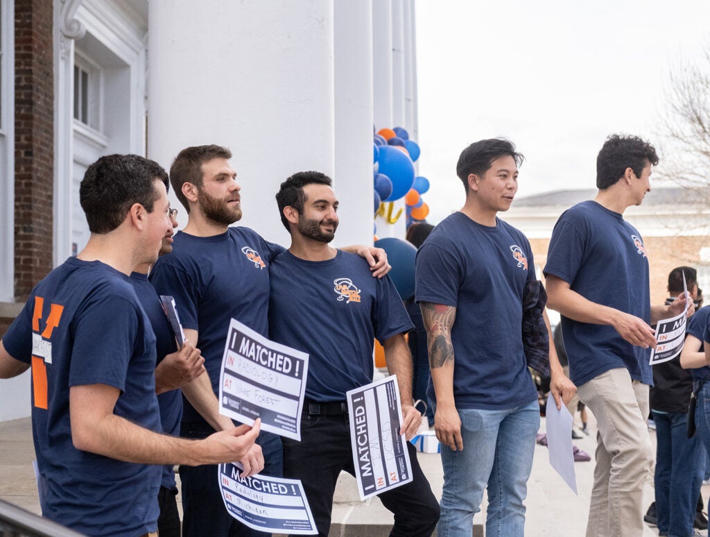 UVA School of Medicine, MD Program Match Day Celebrations 2022