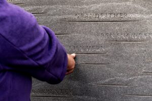 UVA Memorial to Enslaved Laborers inscription detail