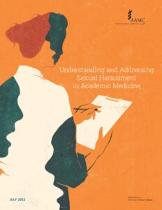 AAMC sexual harassment report cover