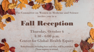 CoWIMS fall reception 2022