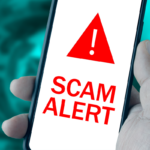 Scam alert graphic