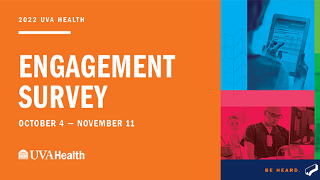 UVA Health 2022 Engagement Survey graphic