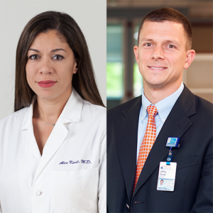 Alexandra Kadl, MD and Jeff Sturek, MD, PhD head shot