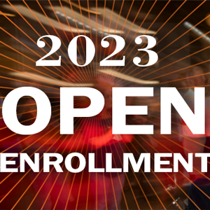 Open enrollment 2023 UVA HR graphic