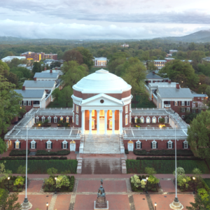 UVA Rotunda in summer