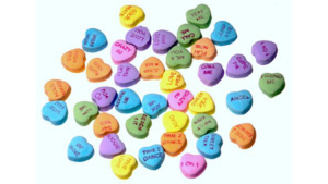 valentine's day conversation hearts