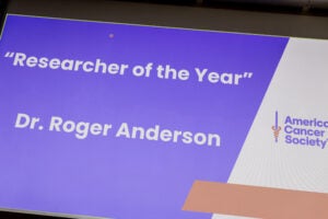 Anderson - ACS Researcher of the Year