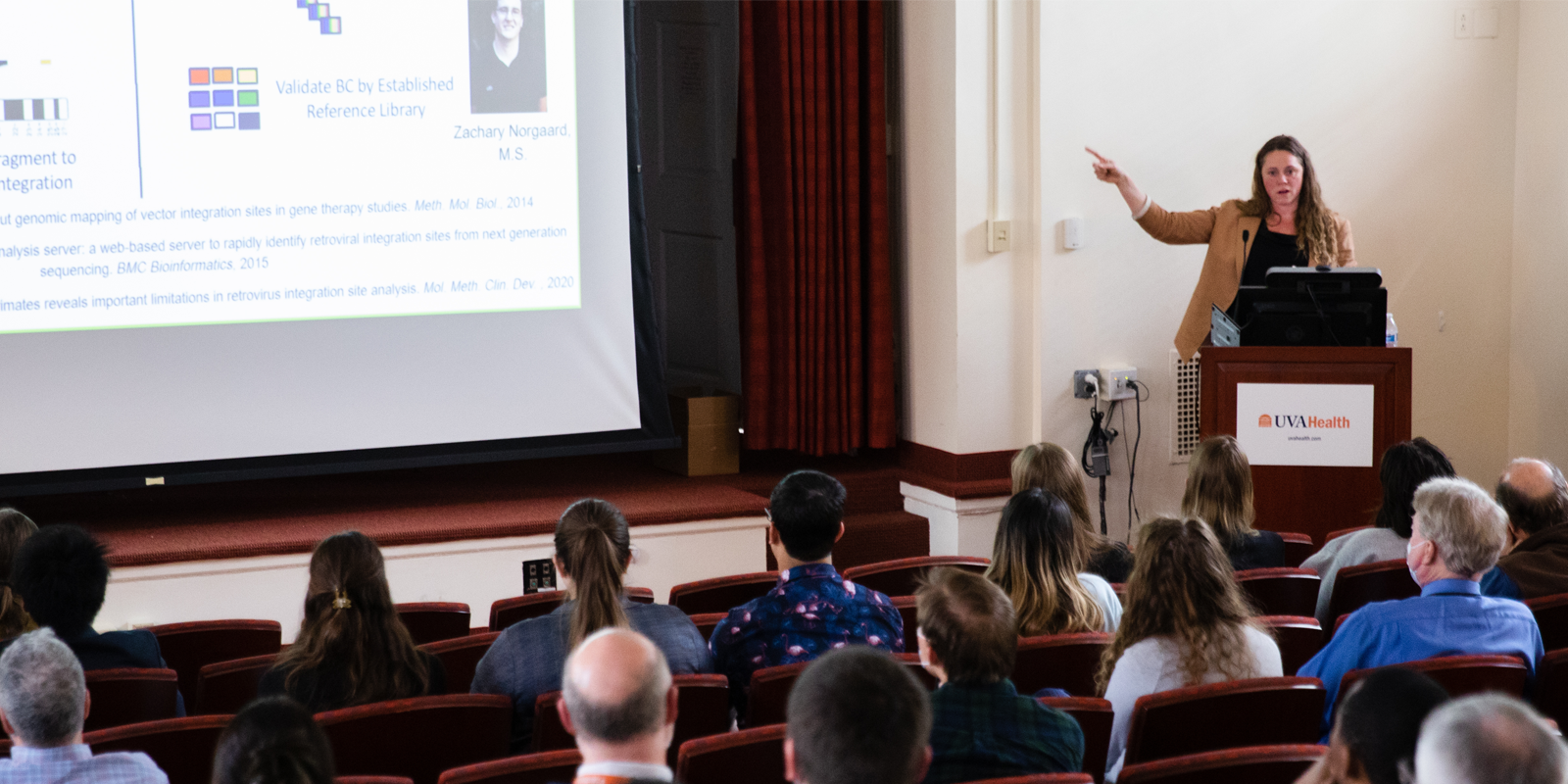 BIMS Symposium speaker and audience