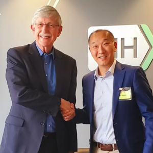 Francis Collins and Ken Ono
