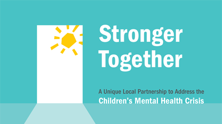 Stronger Together UVA Children's and Sentara Partner graphic