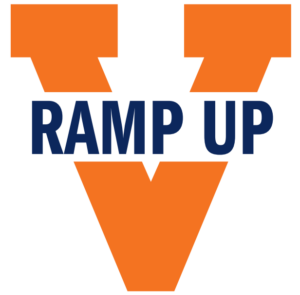 RAMP up V logo