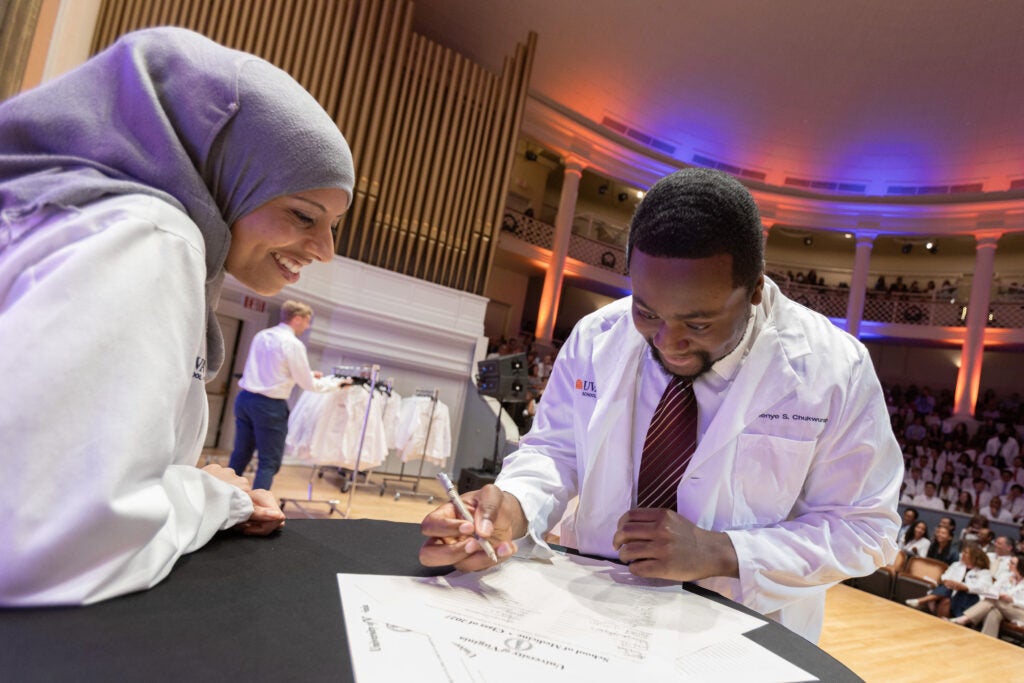 Misky Sharif at White Coat Ceremony 2023