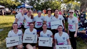 UVA ID Women's Four Miler 2023 team of runners