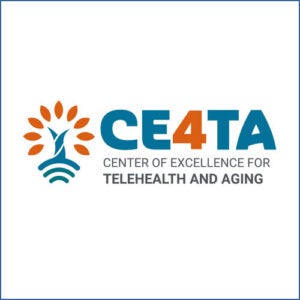 Center of Excellence for Telehealth and Aging Logo