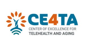 Center of Excellence for Telehealth and Aging Logo