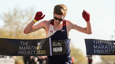 Martin Hehir UVA Resident runs marathon