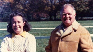 David and Mary Harrison in 1980s