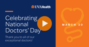 Doctors Day Graphic about March 30 recognition day