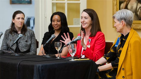 Four women leaders at UVA COWIMS event spring 2024