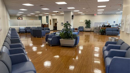UVA Health expanded discharge lounge