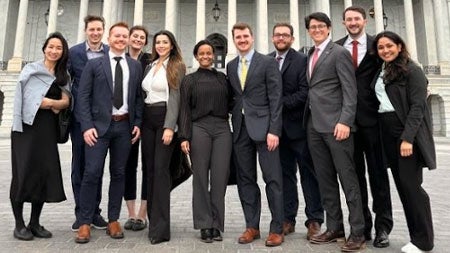 UVA Internal Medicine Residents Visit Washington, D.C. for Heath Equity, Advocacy and Leadership Track Day