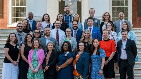 First Cohort of the UVA Health Leadership Institute (photo by CeCe Rooney)