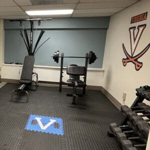 New Medical Student Gym at Inova Fairfax Regional Campus.