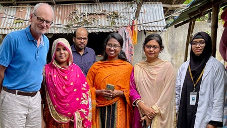 William Petri and Bangladesh Maternal Research team