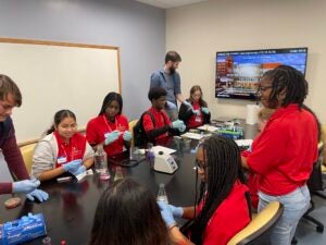 BIMS Students host Brook Point High Schoolers 2024