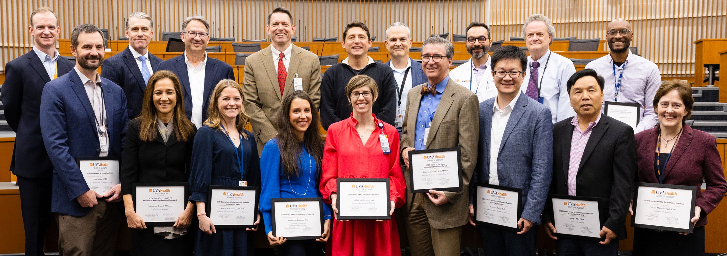 SOM Faculty Awards 2023-24 recipients