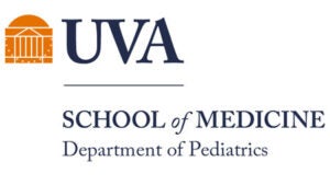 UVA School of Medicine Department of Pediatrics logo.