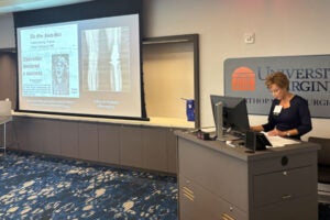 Robyn Modly discusses her surgery at UVA Orthopaedics.