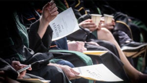 SOM Graduation Final Exercises 2025 graduates with programs