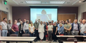 Avril Somlyo, PhD, at Retirement Celebration