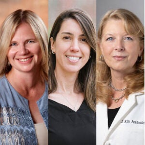 Julie Exline, Marina Weiler, and J. Kim Penberthy at UVA