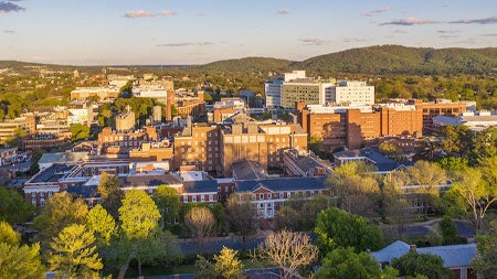 Health System aerial view.