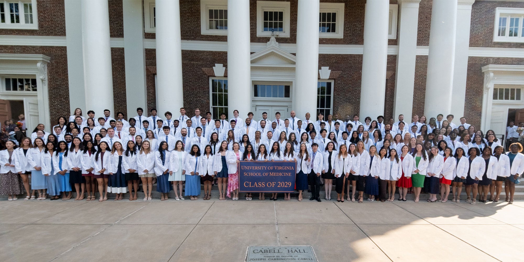 White Coat Ceremony 2025 group