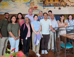 Petri and Ramakrishan with Team C. Diff