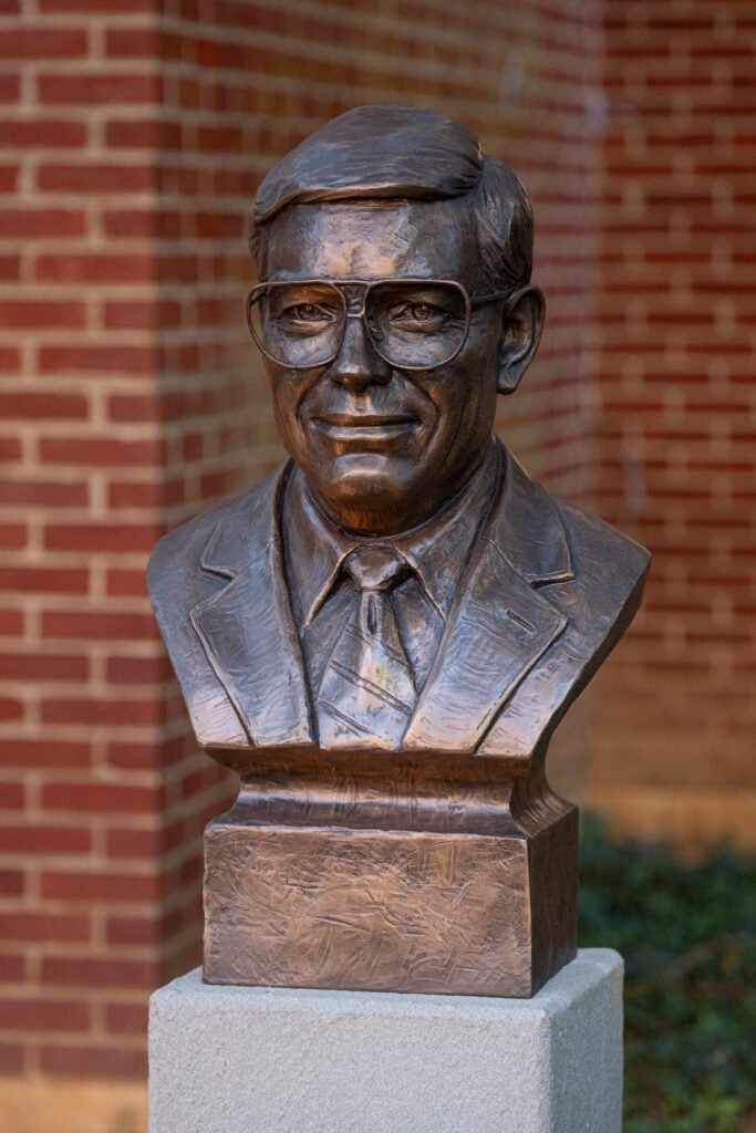 Robert Carey bronze bust