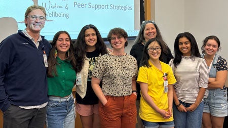 Medical Students Become Latest Wisdom and Wellbeing Peer Support Champions