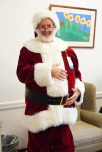 Santa visits the NICU 